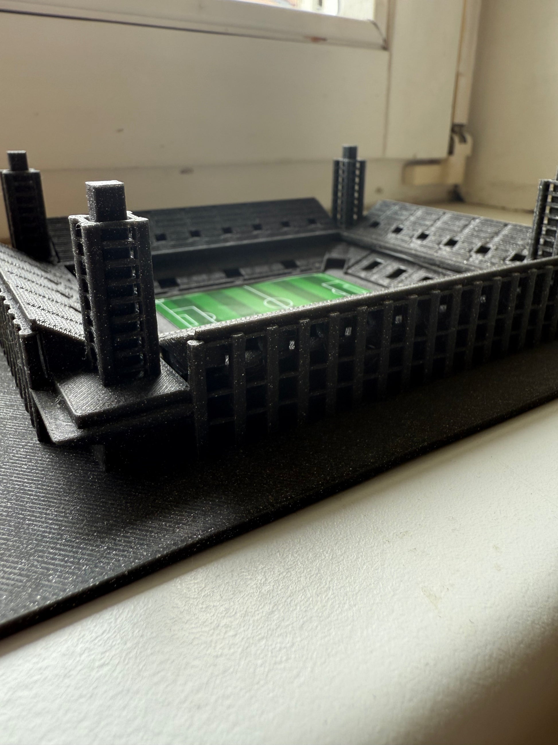 3D model RheinEnergieStadionu 1. FC Köln – StadiArt 3D – pohled 4