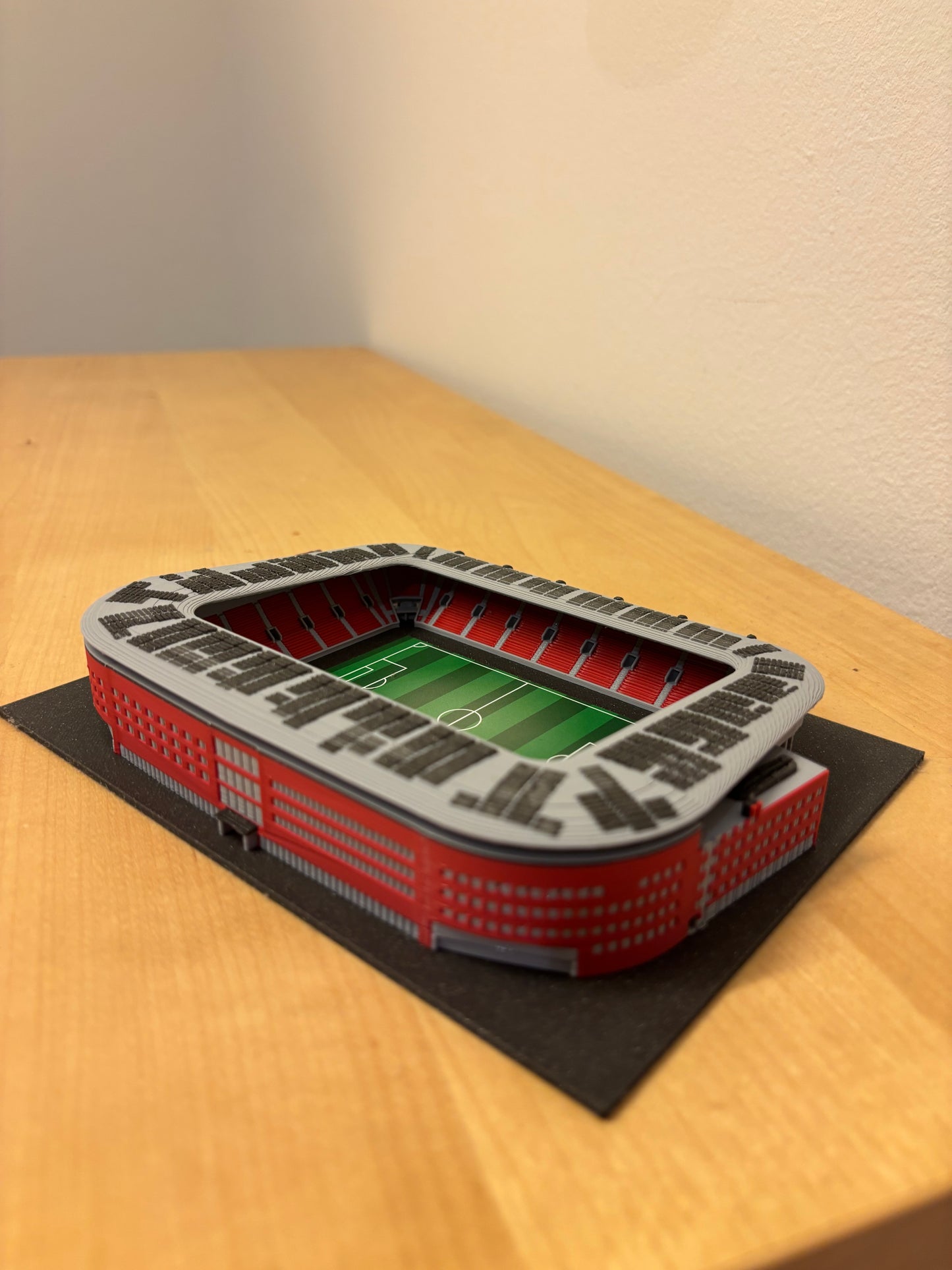 Barevný 3D model Fortuna Areny SK Slavia Praha – Eden COLORED – StadiArt 3D – pohled 13