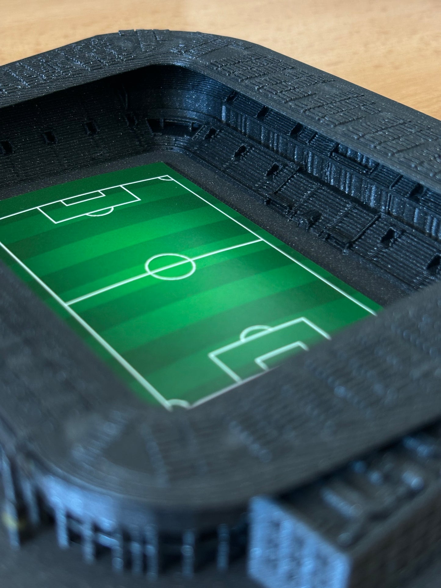 3D model Fortuna Areny SK Slavia Praha – Eden – StadiArt 3D – pohled 3