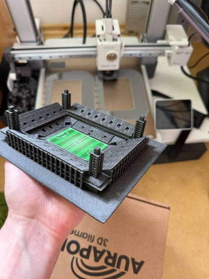 3D model RheinEnergieStadionu 1. FC Köln – StadiArt 3D – pohled 5