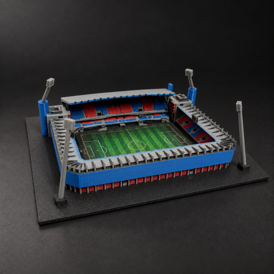 Barevný model Doosan Areny – celkový studiový pohled