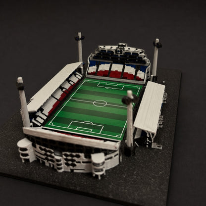 Barevný 3D model Androva stadionu Sigma Olomouc – StadiArt 3D – pohled 5