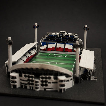 Barevný 3D model Androva stadionu Sigma Olomouc – StadiArt 3D – pohled 8