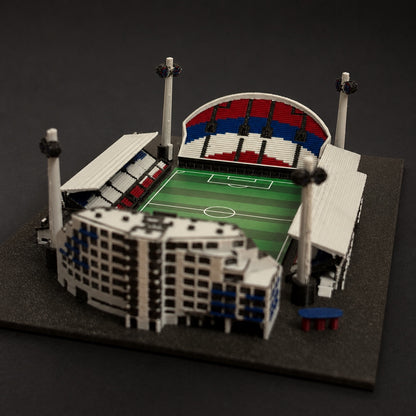 Barevný 3D model Androva stadionu Sigma Olomouc – StadiArt 3D – pohled 9