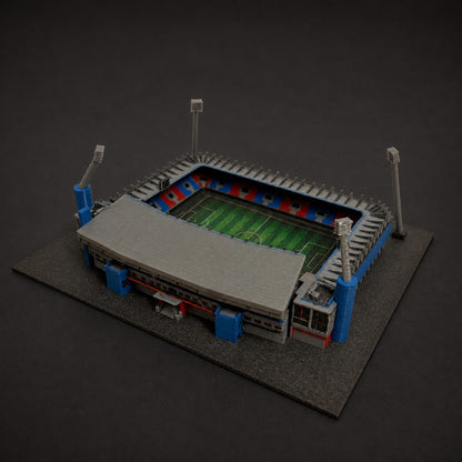 Barevný 3D model Doosan Areny FC Viktoria Plzeň – StadiArt 3D – pohled 4