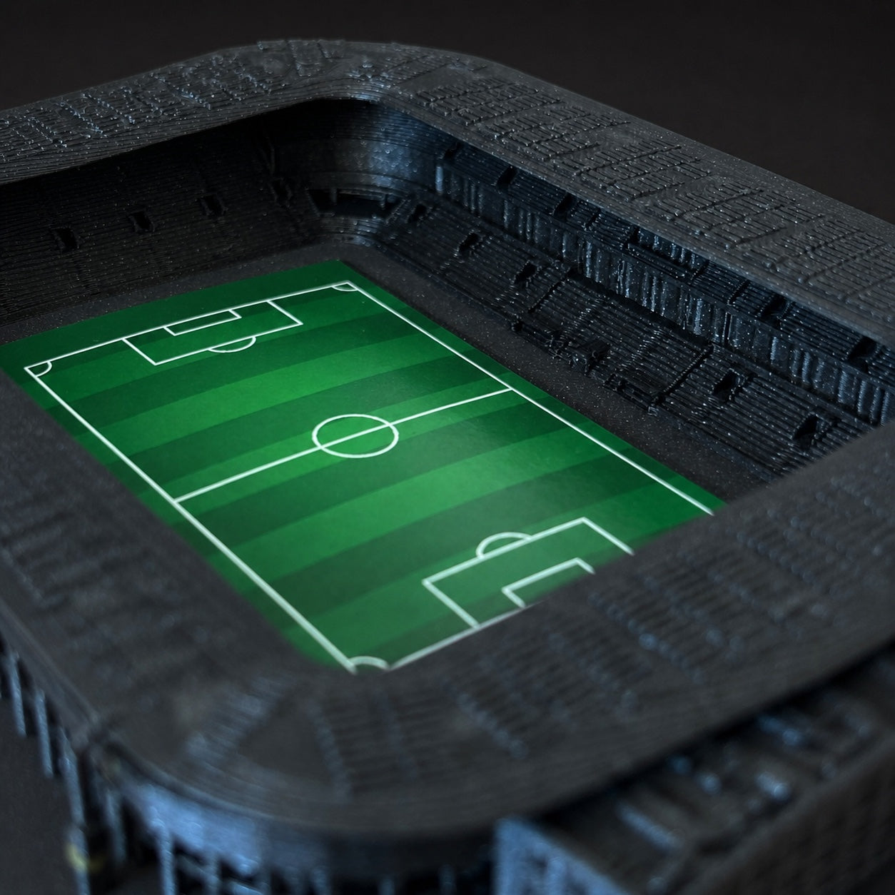 3D model Fortuna Areny SK Slavia Praha – Eden – StadiArt 3D – pohled 3