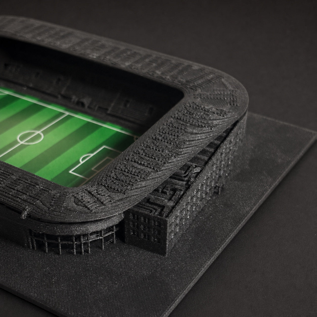 3D model Fortuna Areny SK Slavia Praha – Eden – StadiArt 3D – pohled 4