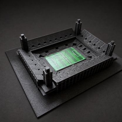 3D model RheinEnergieStadionu 1. FC Köln – StadiArt 3D – pohled 3