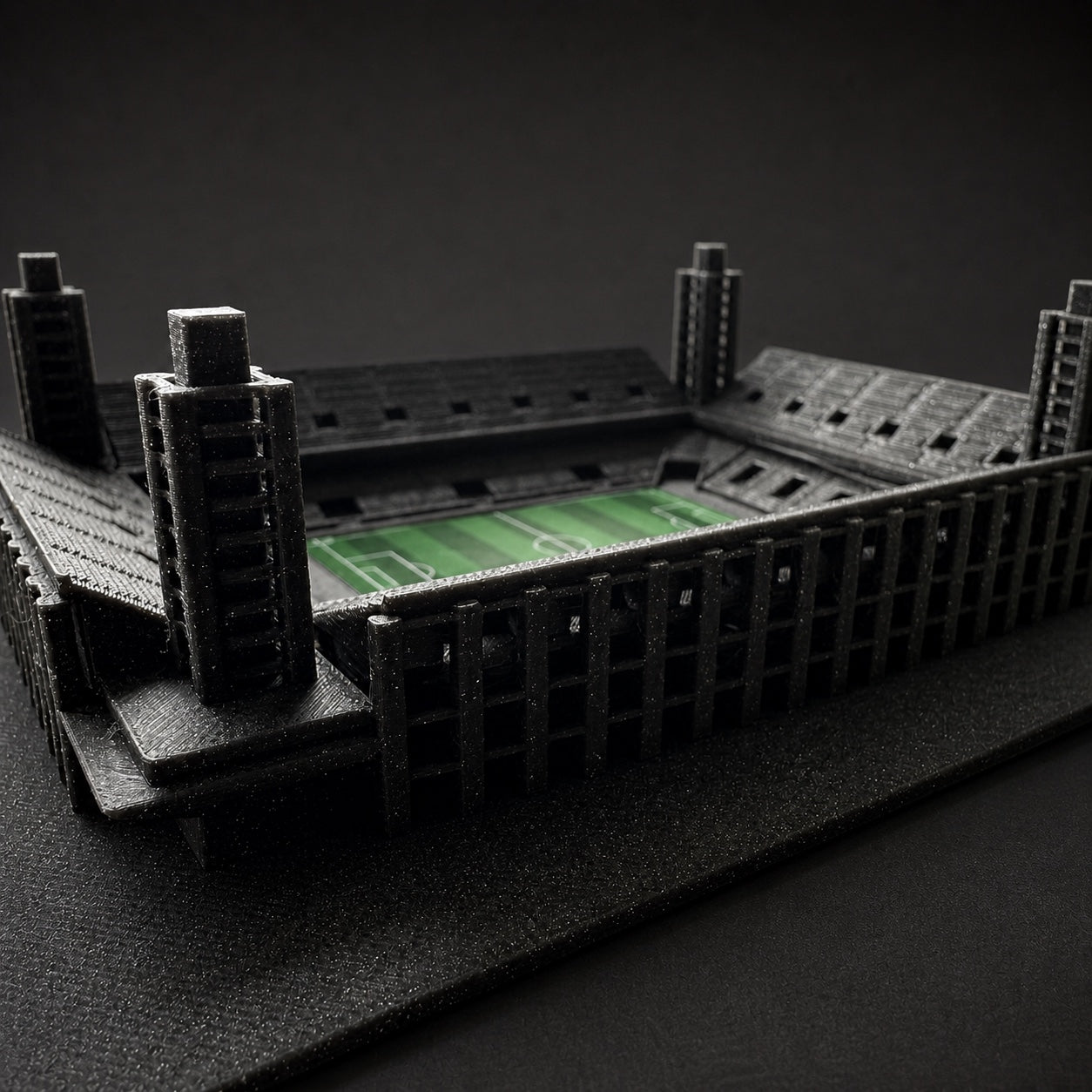 3D model RheinEnergieStadionu 1. FC Köln – StadiArt 3D – pohled 4