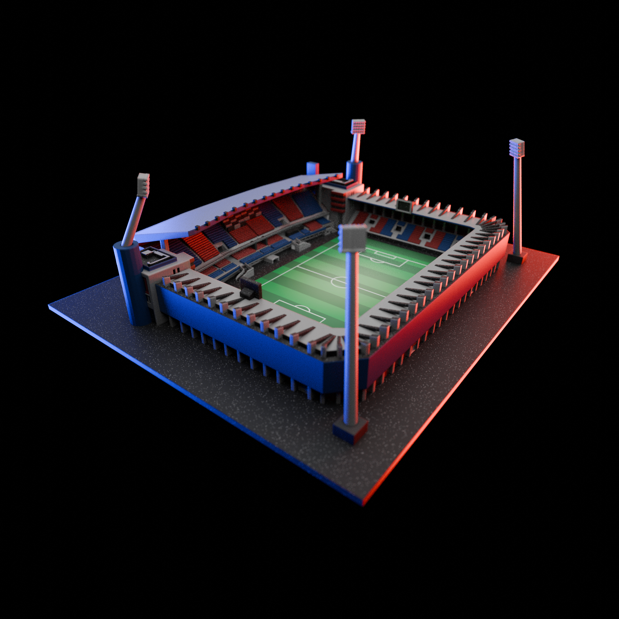 Original product photograph of the coloured Doosan Arena model